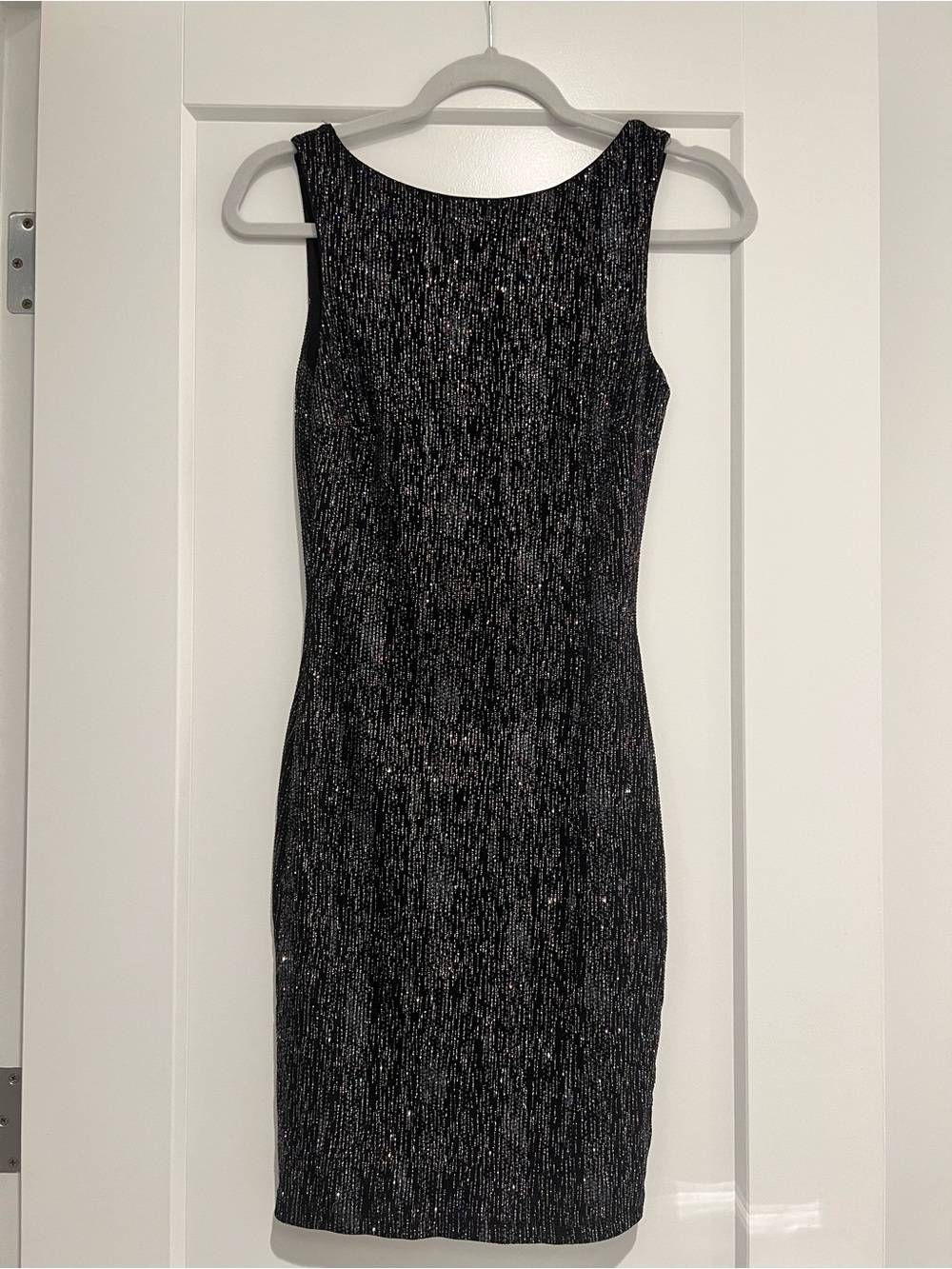 Sleeveless Vintage Koton Black Metallic Dress